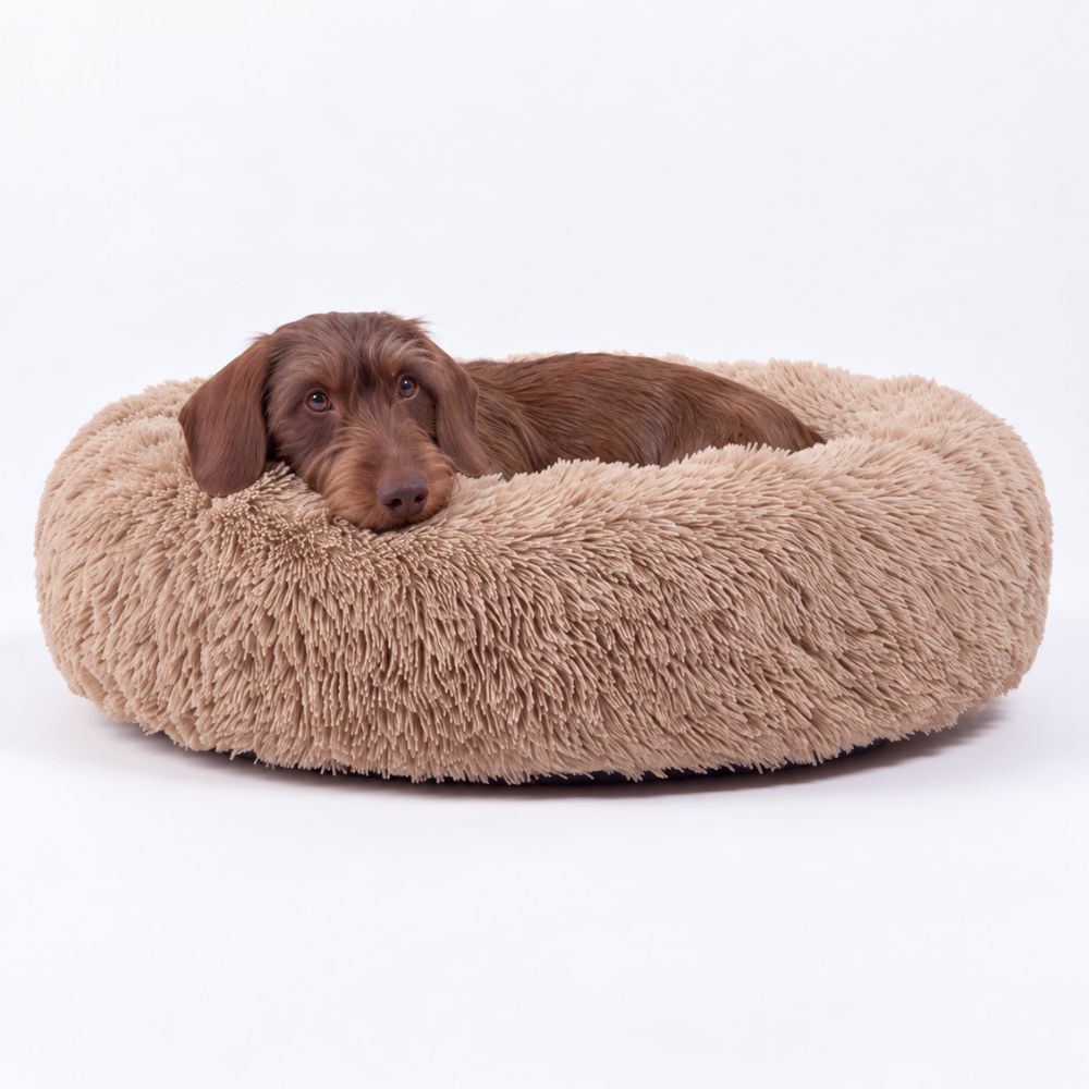 Hondenmand Wolk Beige