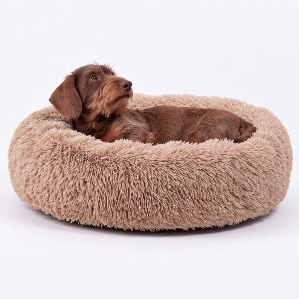 Hondenmand Wolk Beige