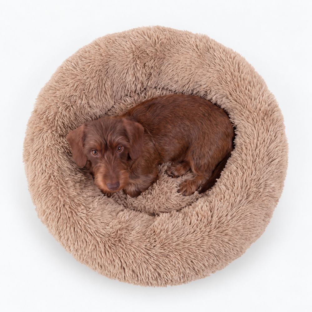 Hondenmand Wolk Beige