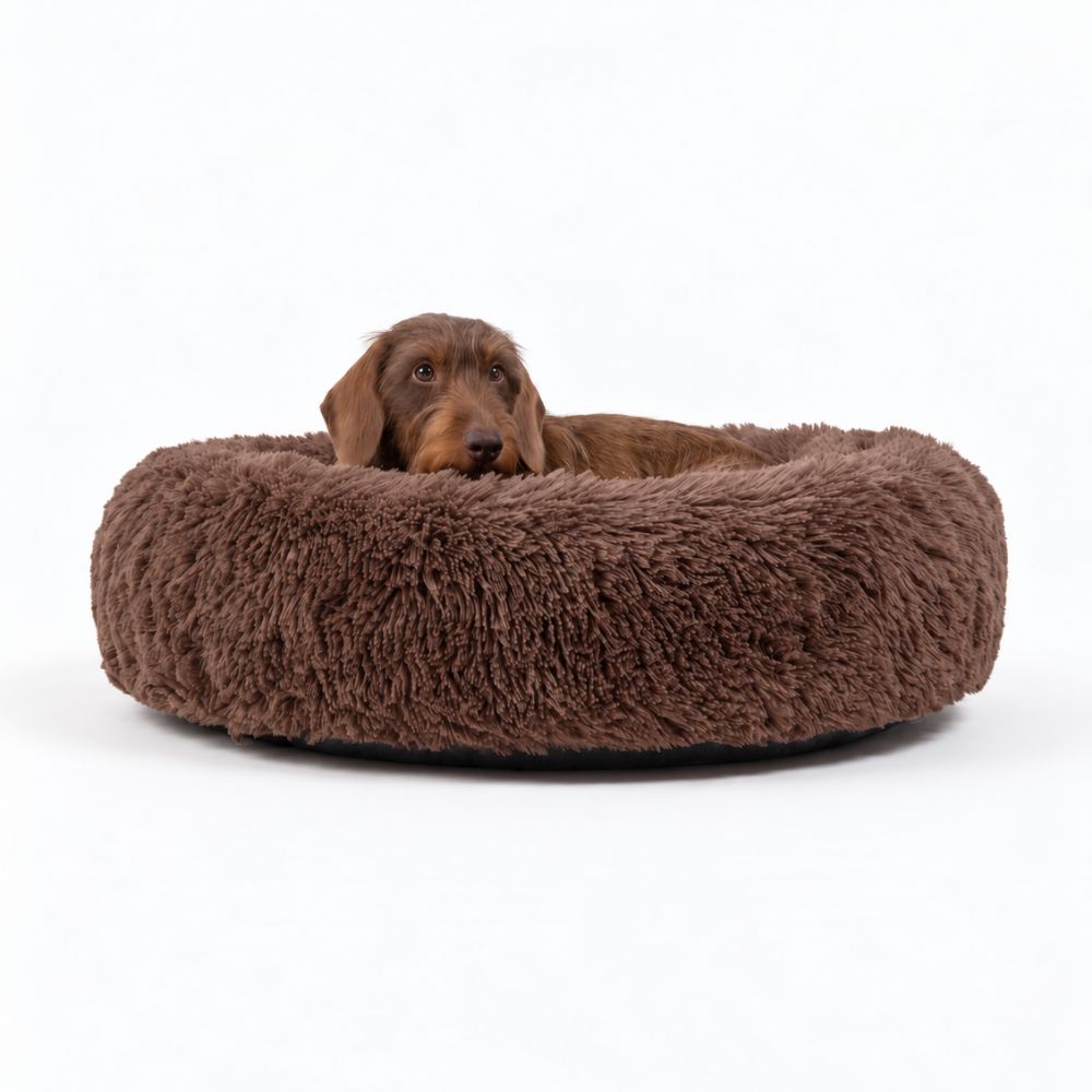 Hondenmand Wolk Bruin
