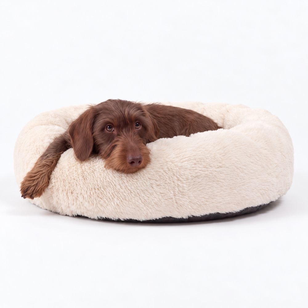 Hondenmand Wolk Creme