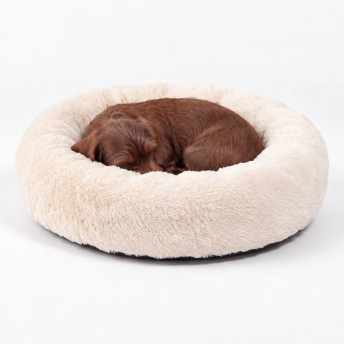 Hondenmand Wolk Creme